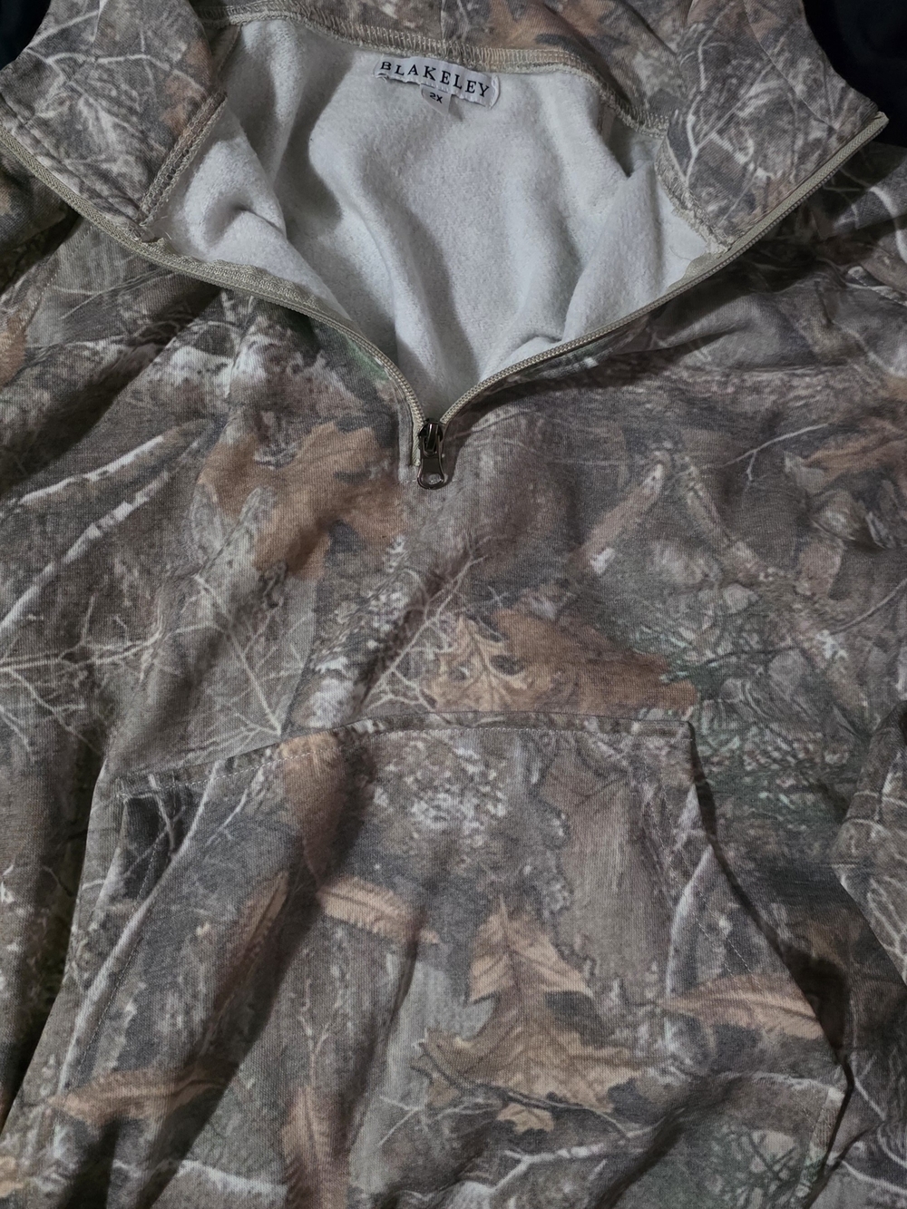Blakeley Camo Pullover Jacket - Green/Brown